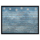 Alcove Studio Wubunginya Blue Printed Wall Art