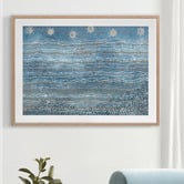 Alcove Studio Wubunginya Blue Printed Wall Art