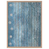 Alcove Studio Wubunginya Blue Printed Wall Art