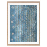 Alcove Studio Wubunginya Blue Printed Wall Art