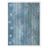 Alcove Studio Wubunginya Blue Printed Wall Art