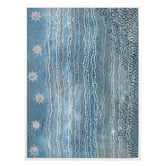 Alcove Studio Wubunginya Blue Printed Wall Art