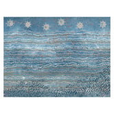 Alcove Studio Wubunginya Blue Printed Wall Art