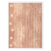 Alcove Studio Wubunginya Peach Printed Wall Art