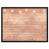 Alcove Studio Wubunginya Peach Printed Wall Art