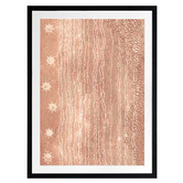 Alcove Studio Wubunginya Peach Printed Wall Art