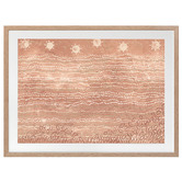Alcove Studio Wubunginya Peach Printed Wall Art