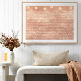 Alcove Studio Wubunginya Peach Printed Wall Art