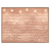 Alcove Studio Wubunginya Peach Printed Wall Art