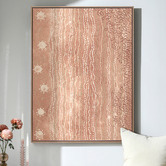 Alcove Studio Wubunginya Peach Printed Wall Art