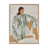 Alcove Studio Delilah Daring Printed Wall Art