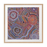 Alcove Studio Ngapa Jukurrpa II Framed Printed Wall Art