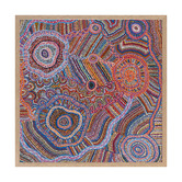 Alcove Studio Ngapa Jukurrpa II Framed Printed Wall Art