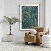 Alcove Studio Dhala-bu-nya Framed Printed Wall Art