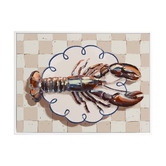 Alcove Studio Al Fresco Dinner Red Printed Wall Art