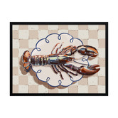 Alcove Studio Al Fresco Dinner Red Printed Wall Art