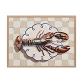 Alcove Studio Al Fresco Dinner Red Printed Wall Art