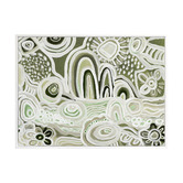 Alcove Studio River Country Green Canvas Wall Art