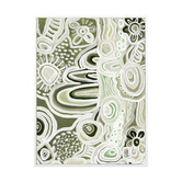 Alcove Studio River Country Green Canvas Wall Art