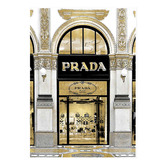 Alcove Studio Prada in Gold Unframed Paper Print
