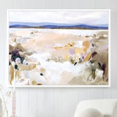 Alcove Studio Ochre &amp; Purple Cederberg Printed Wall Art