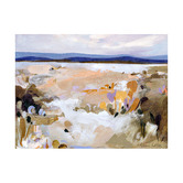 Alcove Studio Ochre &amp; Purple Cederberg Printed Wall Art