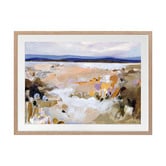 Alcove Studio Ochre &amp; Purple Cederberg Printed Wall Art