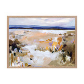 Alcove Studio Ochre &amp; Purple Cederberg Printed Wall Art