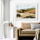Alcove Studio Rolling Hills Printed Wall Art