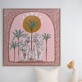 Alcove Studio Pink Days on End Printed Wall Art