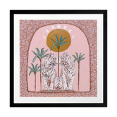 Alcove Studio Pink Days on End Printed Wall Art