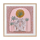 Alcove Studio Pink Days on End Printed Wall Art