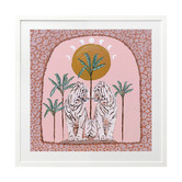 Alcove Studio Pink Days on End Printed Wall Art