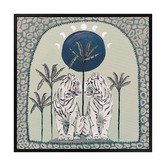 Alcove Studio Blue Days on End Printed Wall Art