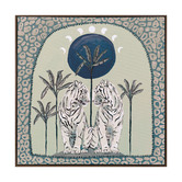 Alcove Studio Blue Days on End Printed Wall Art