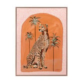 Alcove Studio Orange Thinking of You Printed Wall Art
