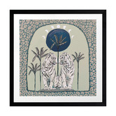 Alcove Studio Blue Days on End Printed Wall Art