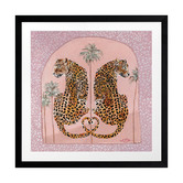 Alcove Studio Pink Synchronicity Printed Wall Art