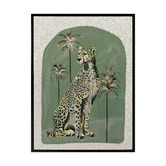 Alcove Studio Green Thinking of You Printed Wall Art