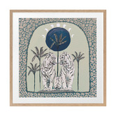 Alcove Studio Blue Days on End Printed Wall Art