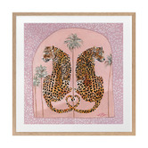 Alcove Studio Pink Synchronicity Printed Wall Art