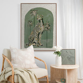 Alcove Studio Green Thinking of You Printed Wall Art
