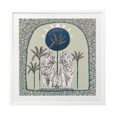 Alcove Studio Blue Days on End Printed Wall Art