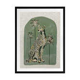 Alcove Studio Green Thinking of You Printed Wall Art