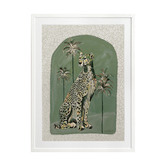 Alcove Studio Green Thinking of You Printed Wall Art