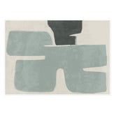 Alcove Studio Light Teal Poised Printed Wall Art