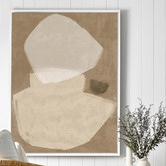 Alcove Studio Brown Balanced Printed Wall Art