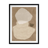 Alcove Studio Brown Balanced Printed Wall Art