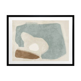 Alcove Studio Light Teal Easy Does It Printed Wall Art