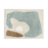 Alcove Studio Light Teal Easy Does It Printed Wall Art